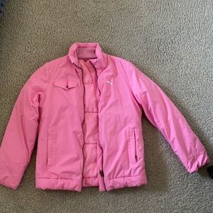 Vintage style Pink Puma snow ❄️ Jacket